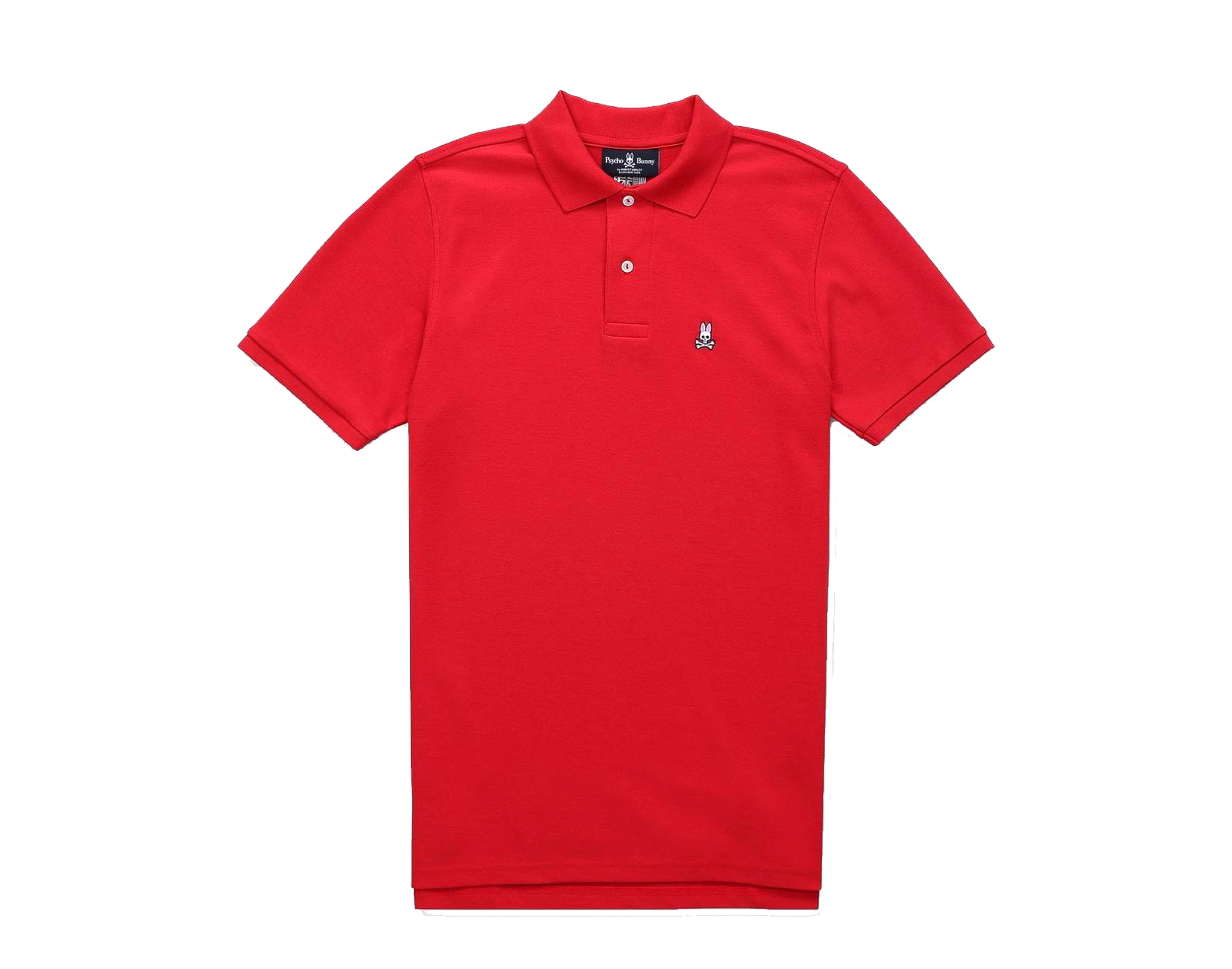 Psycho Bunny - Psycho Bunny Classic Polo Brilliant Red Men's Shirt ...