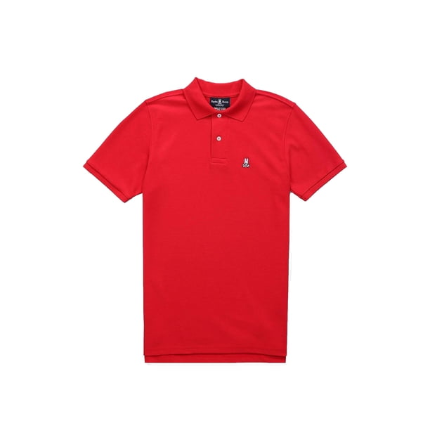 psycho bunny polo red