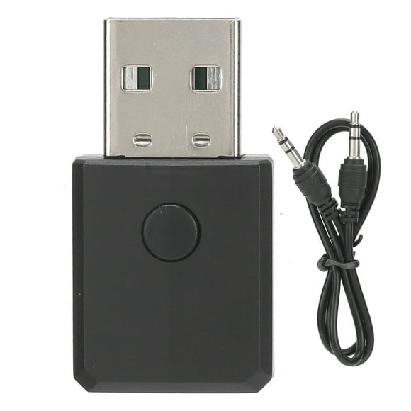 Transmisor receptor de audio 4 en 1 USB Bluetooth 5.0 3.5 AUX Jack RCA Adaptador estéreo para TV PC Música del coche