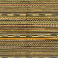 thumbnail image 1 of Ahgly Company Indoor Square Abstract Orange Gold Oriental Area Rugs, 8' Square, 1 of 6