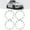 Silver, variant on WheelX 4Pcs Wheel Rim Protector for Tesla Model Y Juniper 2025 2026 20” Helix Wheels, 4PCS ABS Anti-Curb Scratch Guard, Matte Black Rim Edge Trim, No-Drill Snap-On Installation