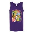 thumbnail image 3 of Neon Lab Dog Lover Shirt | Labrador Dogs Speak To Those Who Listen | Dean Russo Art Animal Lover Mens Tank Top, Purple, XX-Large, 3 of 6