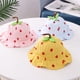thumbnail image 2 of GOOHOCHY Sombrero transpirable para el sol, para exteriores, con protección UV, de verano, estilo pescador, con diseño de fresa, para playa, para bebé (rosa), 2 of 8
