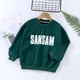 thumbnail image 2 of Gibobby Sudaderas para niños pequeños, playera de algodónniños niñas de manga larga estampado de letras pulóver sudadera Tops blusa ropa trajes(Verde, 2-3 Años), 2 of 3