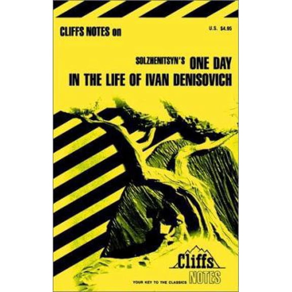 Pre-Owned Notes on Solzhenitsyn's "One Day in the Life of Ivan Denisovich" (Cliffs notes) Paperback