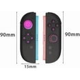 thumbnail image 2 of for switch2 2025 Joystick Cap and Colored Button Sticker Set,Anti-Slip,Silicone Material,for Switch Thumb Grip Caps, Joycon Grip Button Stick Cover, Improve Control and Guard Joystick Wear, 2 of 9