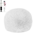 thumbnail image 1 of xianyou-Pop Filter for Blue Yeti Microphone, Furry Mic Windscreen Cover Compatible with AM8, SoloCast, Yeti Pro/Nano, Razer Mini, Razer X, Razer Seiren V2 Pro USB Microphone (White), 1 of 4