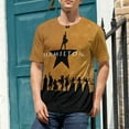 thumbnail image 4 of Hamilton The Musical T-Shirt Full Print Short Sleeve Crew Neck Casual Novelty Graphic Tee Shirt Tops for Men Women 6XL, 4 of 8