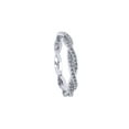 thumbnail image 3 of Natural 1Ct Round Brilliant Cut Diamond Twist Eternity Band Ring 18k Gold F VS1, 3 of 3