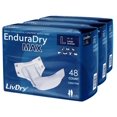 thumbnail image 1 of Pañales para adultos LivDry EnduraDry Max con pestañas, paquete grande de 48, 1 of 8