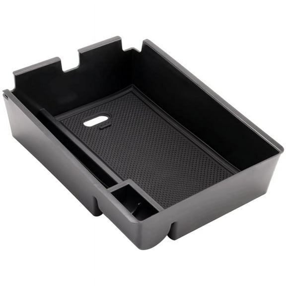 For 2022 Centre Console Armrest Organiser Storage Box with Non-Slip Mat Tray Car Accessories