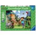 thumbnail image 2 of Ravensburger 100-Piece Minecraft Jigsaw Puzzle, 2 of 5