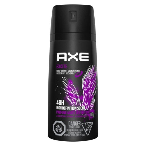AXE Excite Body Spray for Men 4 oz