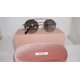 thumbnail image 1 of MIU MIU Sunglasses New Round Gradient Silver Rhinestones MU52VS 1BC5O0 50 140, 1 of 6