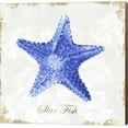 thumbnail image 1 of Blue Starfish by Eva Watts, Canvas Wall Art, 12W x 12H, 1 of 2