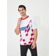 thumbnail image 5 of bolognifi Sudadera de fútbol for hombre, for aficionados al fútbol, de media manga, for la Copa Europa/América., 5 of 7