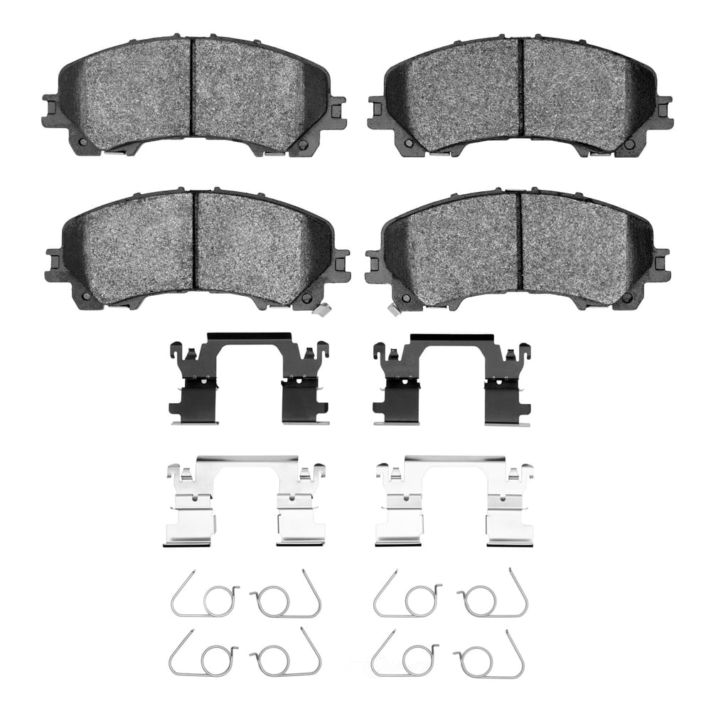 Dynamic Friction Company 1551-1736-01 DFC 5000 Advanced Brake Pads - Ceramic and Hardware Kit - OE