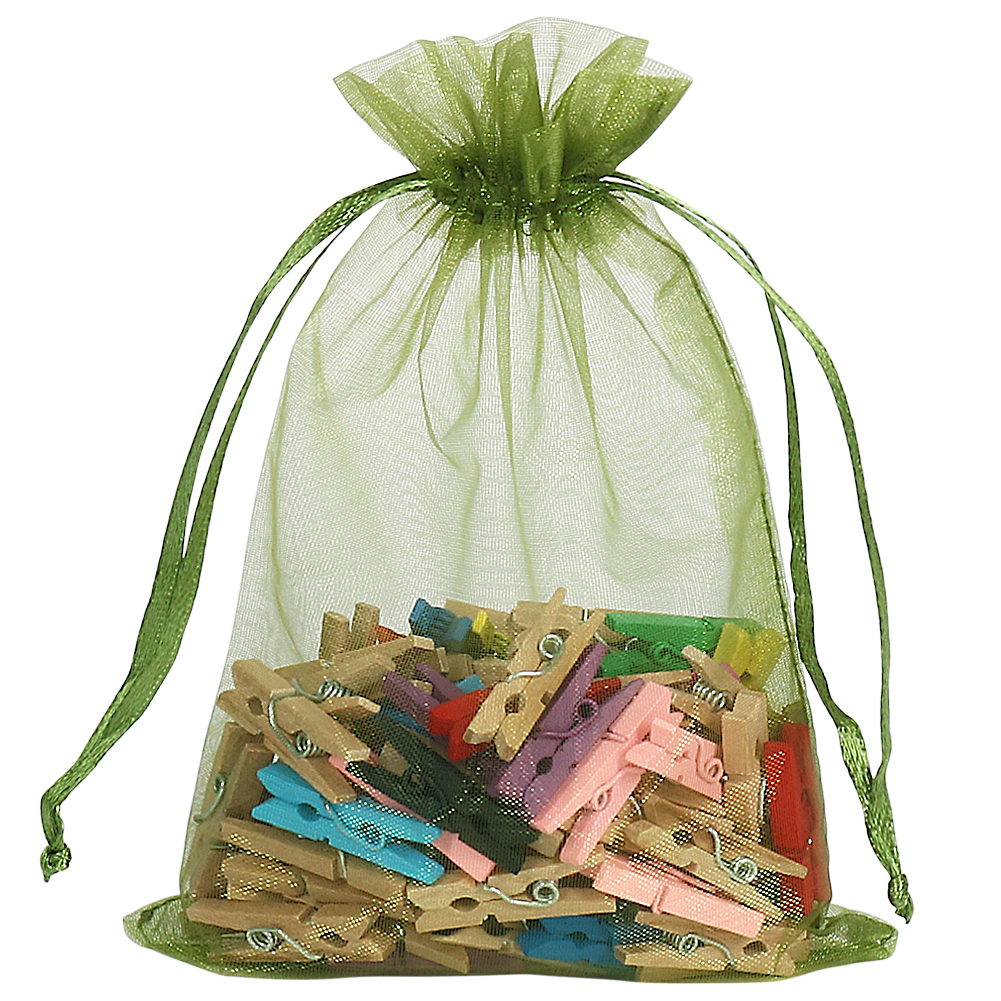 Pretty Organza Bags For Weddings & Parties – Perfect For Candy, Jewelry, Or Small Gifts