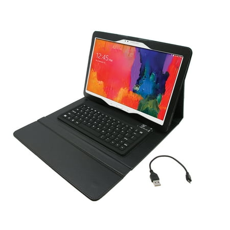 Galaxy Tab Pro 12.2 T900 Bluetooth Keyboard Case (Best Keyboard For Galaxy Note Pro 12.2)