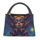thumbnail image 1 of Fotbe Dreamy Jester Under Stars Bolsa Térmica Portátil con Estampado, Bolsa de Entrega de Alimentos Aislada, Bolsa Reutilizable de Gran Capacidad para Comidas y Supermercado, 1 of 6
