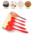 thumbnail image 1 of 5Pcs Cooking Tool Sets Scraper Egg Beater Spatula Oil Brush Utensils Kitchenware Baking Tool Kit Utensils Kitchen Accessories, 1 of 3
