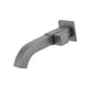 thumbnail image 3 of Grifo de agua potable, grifo para fregadero, accesorios de baño cuadrados, grifo de baño de un solo orificio, grifo de cocina para restaurante, baño, gris Apertura lateral, 3 of 8
