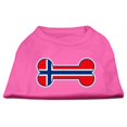 thumbnail image 1 of Bone Shaped Norway Flag Screen Print Shirts Bright Pink S (10), 1 of 1