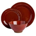 thumbnail image 6 of Gibson Elite 18 Piece Terranea Dinnerware Set - Red, 6 of 6