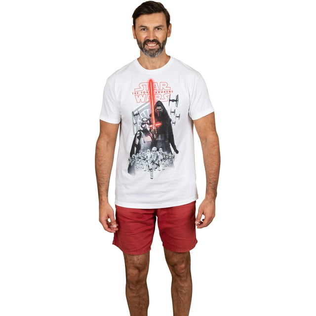 Star Wars T-Shirt pour Homme Le Réveil de la Force Chandail à Imprimé Amusant Tenue de Détente