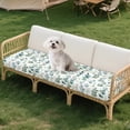 thumbnail image 4 of Xixirimido Couch Cushion Cover 3 Pieces Anti-Slip Sofa Cover Armchair Couch Slipcover Furniture Protector for Individual Cushions, Watercolor Leaf, 4 of 8
