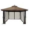 thumbnail image 2 of ​APEX GARDEN Replacement Mosquito Netting for 12' x 12' Gazebo, 2 of 5