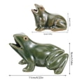 thumbnail image 2 of Shisuyan 2pcs Fountain Frog Statue Courtyard Frog Decor Waterfall Frog Home Garden Decor, 2 of 9