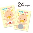 thumbnail image 2 of HLONK Infant Shower Games Cards Decors for Baby Shower Dirty Diaper Scratch off Game, 2 of 5