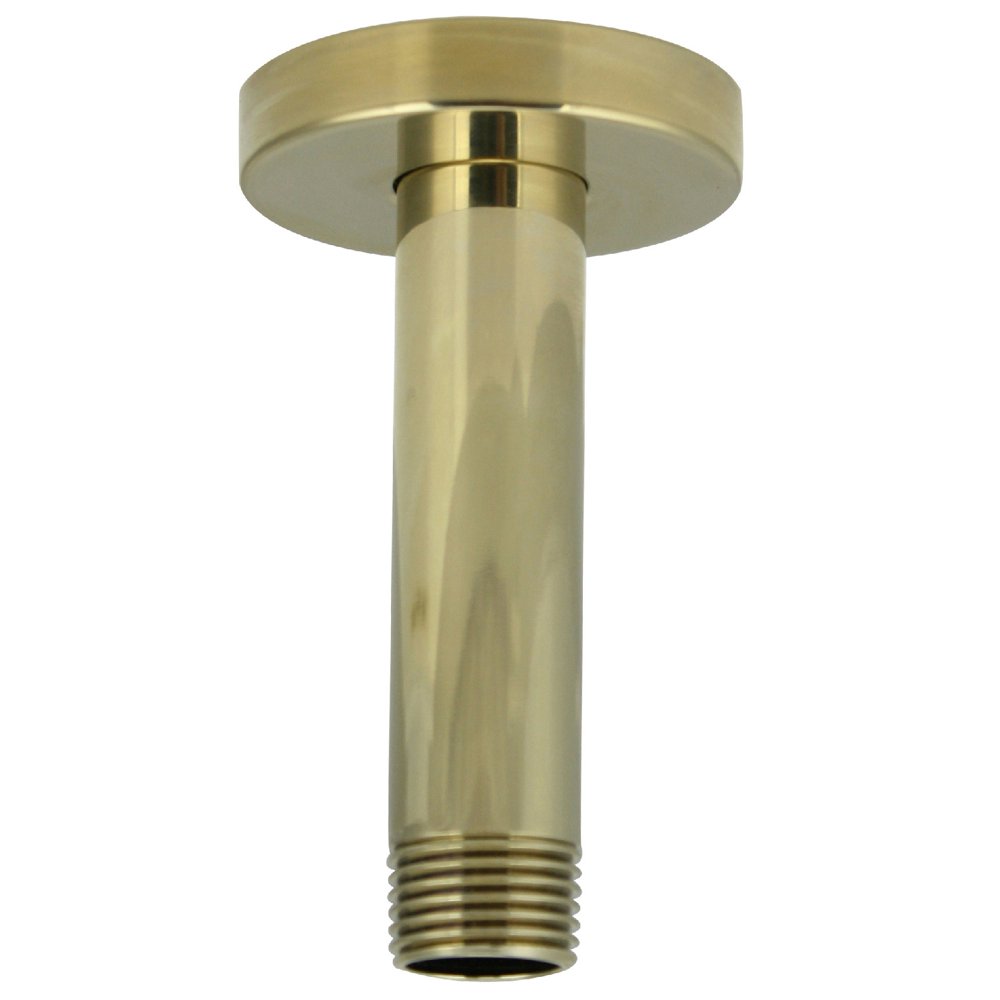 Jado 3Inch Polished Brass Diamond Ceiling Mount Shower Arm 860903.167