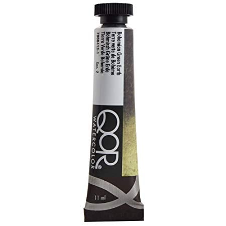 QoR Watercolor - Bohemian Green Earth, 11 ml