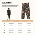 thumbnail image 2 of Pajama Pants Women - Mushroom With Snails Soft Breathable Sleep & Lounge Pants for Women, Comfy Casual Pj Pants Bottoms with Pockets, 2 of 7
