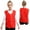 Red, variant on iiniim Kids Girls Volunteer Safety Vest Button Up Open Front Waistcoat Sleeveless Activities Shirt Tops Blue M/11