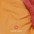 thumbnail image 3 of 2-Pack Women's Microfiber Hair Drying Towels (Cap Style) — Quick-Drying Hair Wraps for Curly Hair,Red Yellow, 3 of 7