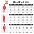 thumbnail image 3 of NIPAXO Family Matching Christmas Pajamas Set Long Sleeve Button-Down Holiday Sleepwear Nordic Fair Isle Print with Reindeer & Snowflakes for Dad Mom Kids, 3 of 10