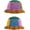 H-color Block, variant on CoCoMangos Womens Cute Crochet Bucket Hats Floppy Foldable Wide Brim Knit Beanie Caps Fashion Striped Floral Fishing Beach Sun Hat