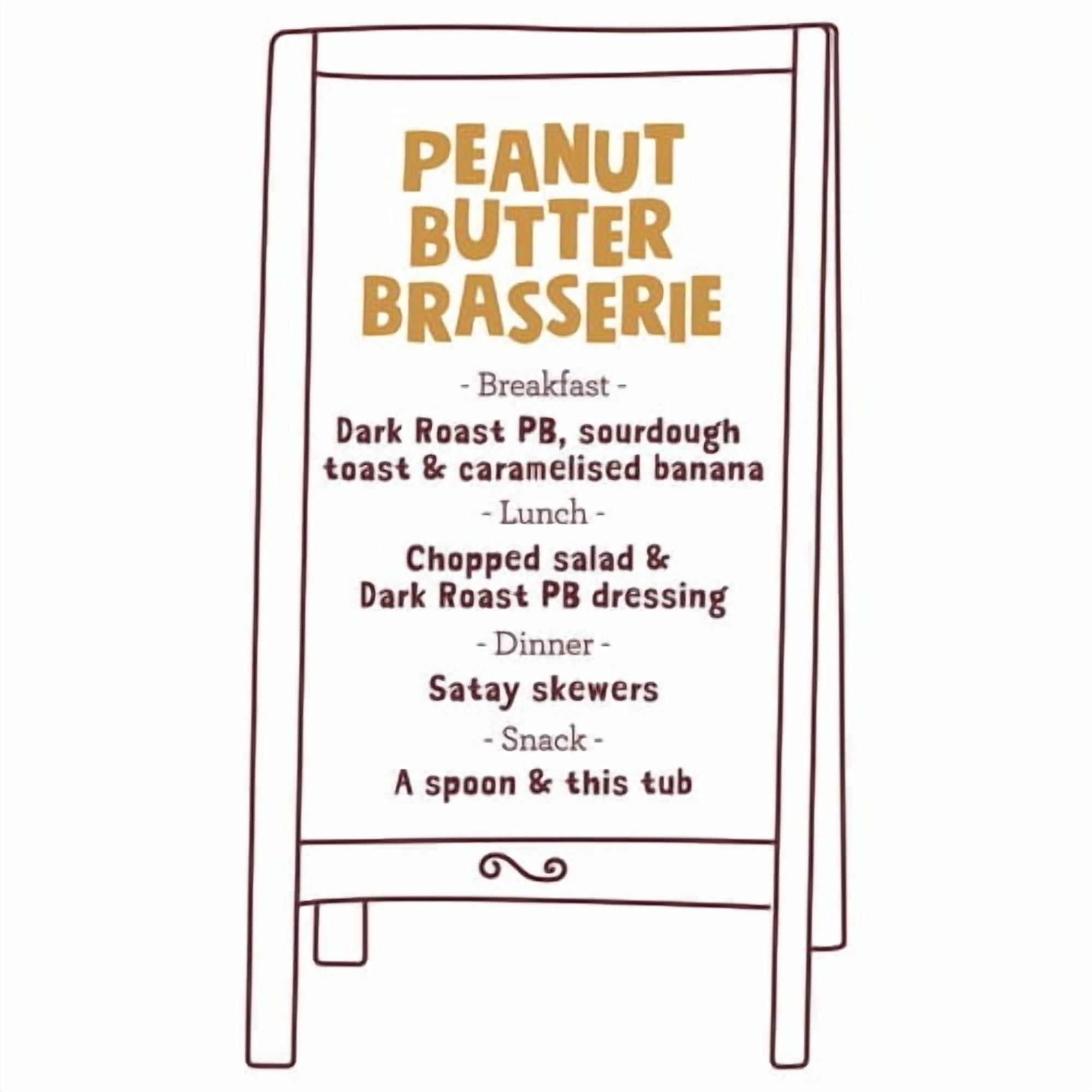 Pip & Nut Ultimate Dark Roast Crunchy Peanut Butter 300g, British Import (Pack of 2)