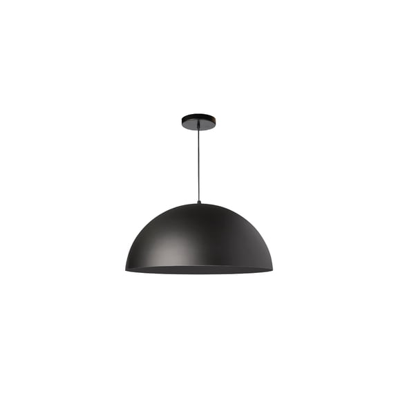 1 Light Pendant Light Matte Black, Farmhouse Ceiling Light Fixture, Adjustable Height