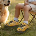 thumbnail image 6 of Uourmeti Kids Sneakers Yellow Bus Shoes for Boys Size 1.5 Breathable Mesh Athletic Sport Sneakers for Boys Lightweight Tennis Running Walking Shoes with Hook and Loop, 6 of 7