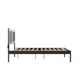 thumbnail image 6 of AFI Tahoe 14" Full Wood Platform Bed Frame with Slatted Headboard, Espresso, 6 of 7