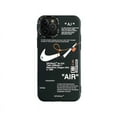 thumbnail image 2 of For Iphone 13/12/11 Off-white Nike Frosted Phone Case 13pro/12pro black+white, 2 of 2