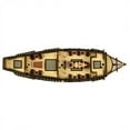 thumbnail image 4 of Artesania Latina S.A. 1/90 San Francisco II Wooden Model Ship Kit LAT22452N Wooden Kits Boats, 4 of 11