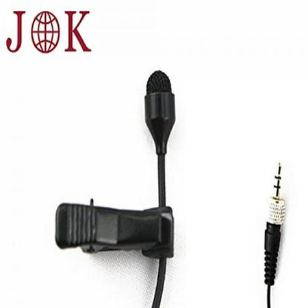 Pro Lavalier Lapel Microphone JK MIC-J 044 for Sennheiser Wireless Transmitter - Omnidirectional Condenser