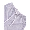 thumbnail image 4 of Children's Two Piece Set Kid's Solid Color Crew Neck Long Sleeve Pullover Toddler's Elastic Lace Up Trousers, 4 of 4
