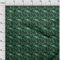 thumbnail image 3 of oneOone Cotton Poplin Green Fabric Abstract Craft Projects Decor Fabric Printed By The Yard 42 Inch Wide, 3 of 4