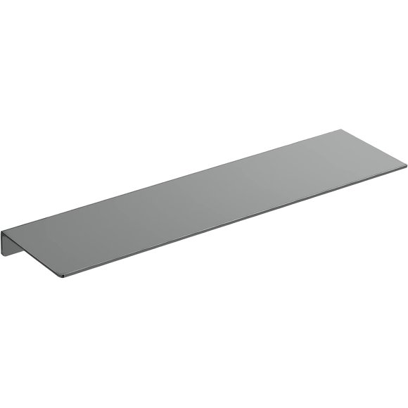 Danpoo Metal Shelf, Long Floating Shelf for Bathroom, 20" Display Shelves for Wall Storage, Grey